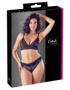 Bra and Briefs Rhinestones L
