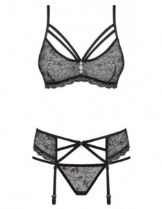 Obsessive Bra Set L/XL - Obsessive - Nero (cod. 750) 2