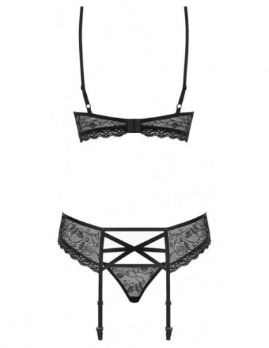 Obsessive Bra Set L/XL - Obsessive - Nero (cod. 750)