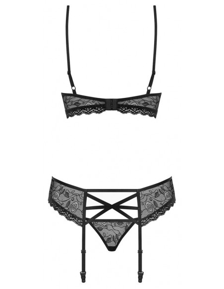 Obsessive Bra Set L/XL - Obsessive - Nero (cod. 750)