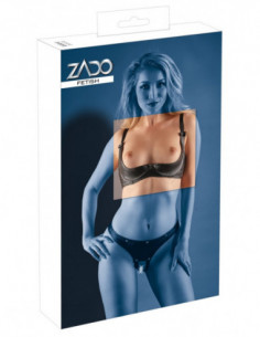 Leather Shelf Bra 90B
