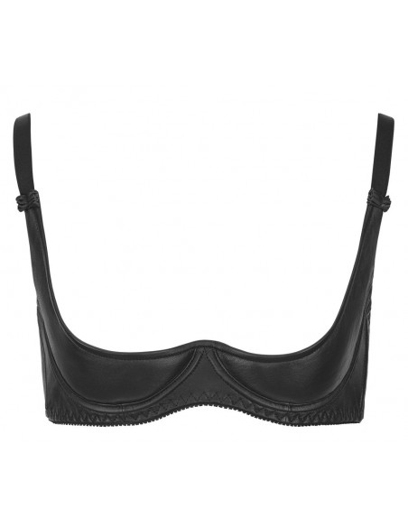 Leather Shelf Bra 90B