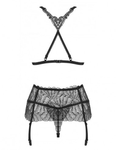 Obsessive Set S/M - Obsessive - Nero - Chiccanta 3 pcs set