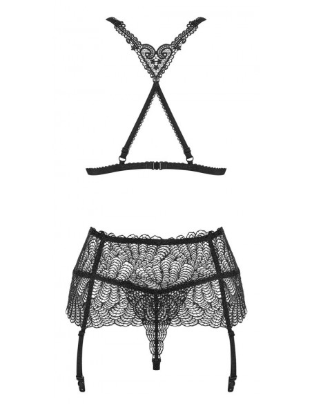 Obsessive Set S/M - Obsessive - Nero - Chiccanta 3 pcs set