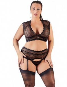 Lace Set black 4XL 2