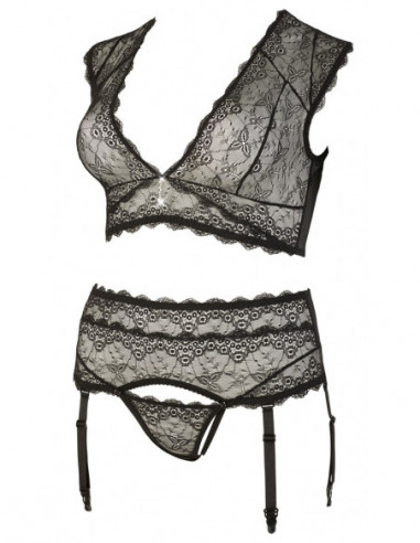 Lace Set black 4XL
