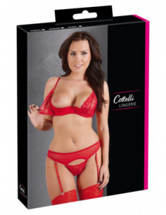Bra Set 85B/L - Cottelli LINGERIE - rosso