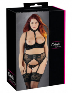 Shelf Bra Set 95F/2XL