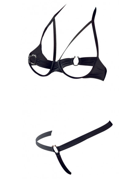Bra Set 85B/L - Cottelli LINGERIE - Nero (cod. 90)
