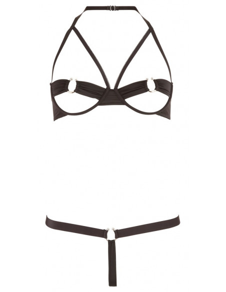 Bra Set 80B/M - Cottelli LINGERIE - Nero (cod. 88)
