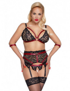 Bra Set Bondage 4XL - Cottelli BONDAGE - Nero (cod. 97) 2