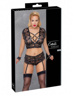 Bra Set Bondage 3XL - Cottelli BONDAGE - Nero (cod. 94)