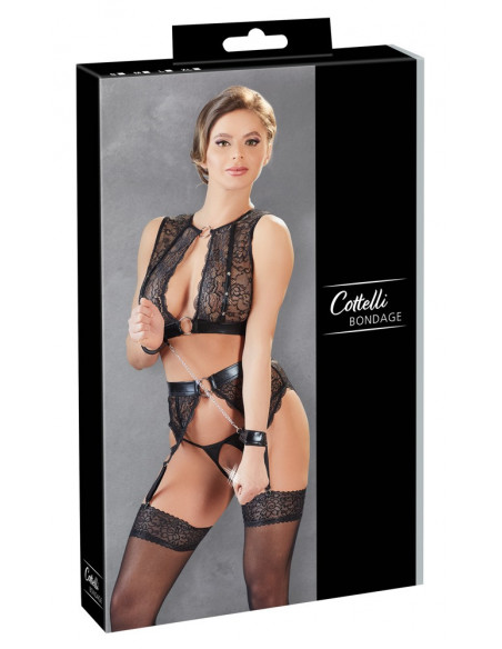 Top Set Bondage M - Cottelli BONDAGE - Nero (cod. 892)