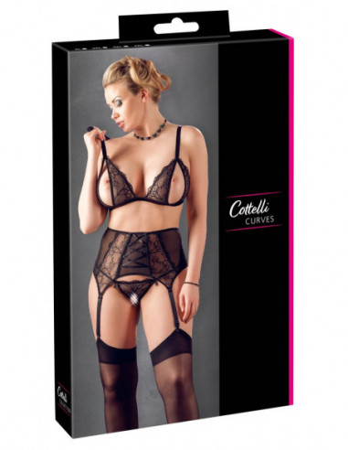 Bra Suspender Set XL - Cottelli CURVES