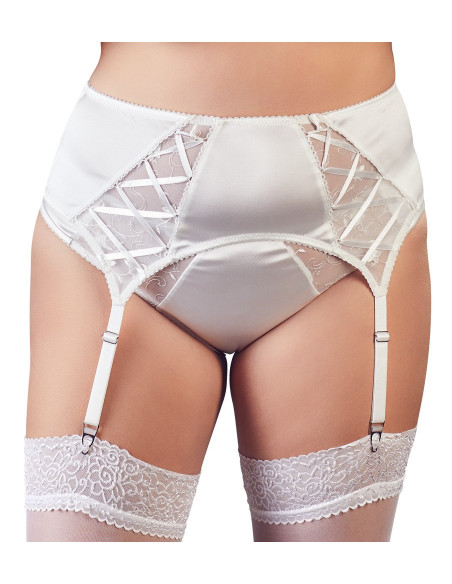 Suspender Belt white 3XL