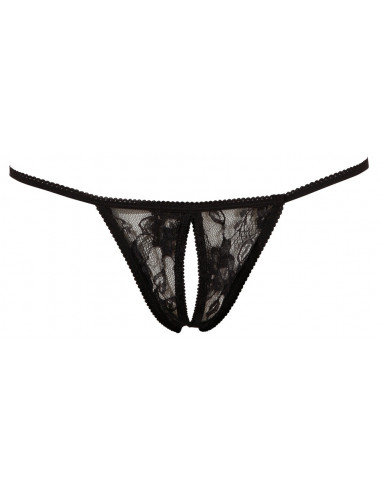 String crotchless black S-L