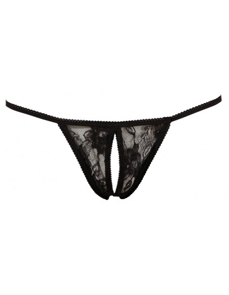 String crotchless black S-L