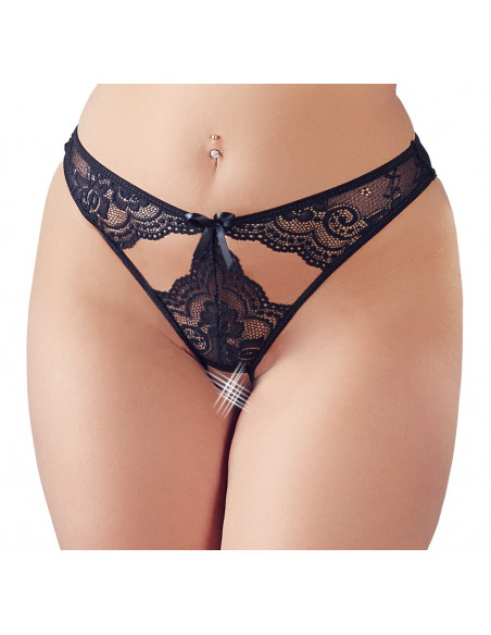 Crotchless Briefs black L