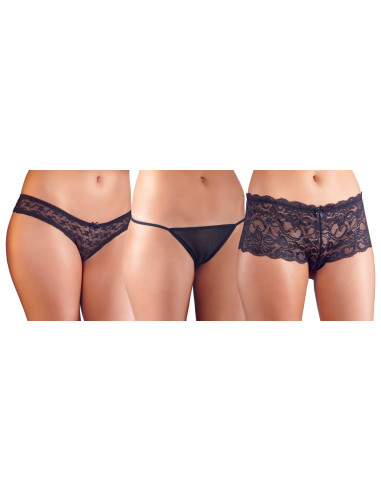 Briefs Set Black L