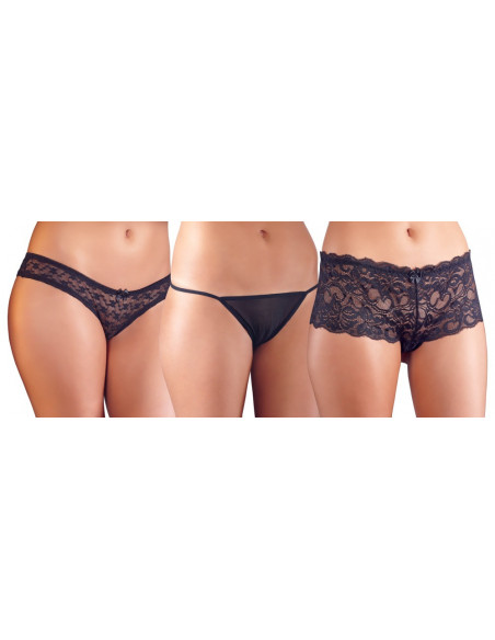 Briefs Set Black L