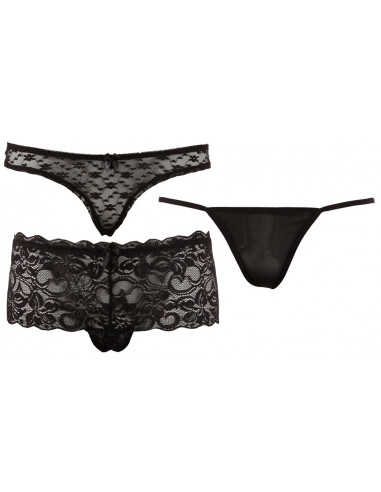 Briefs Set Black L