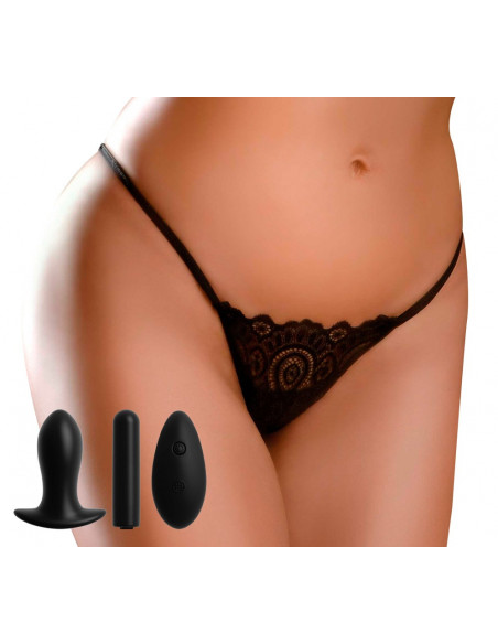 Remote Lace Peek-a-Boo S-L