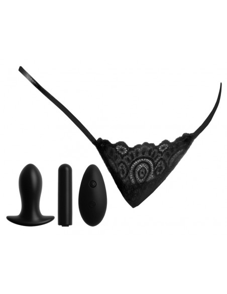 Remote Lace Peek-a-Boo S-L