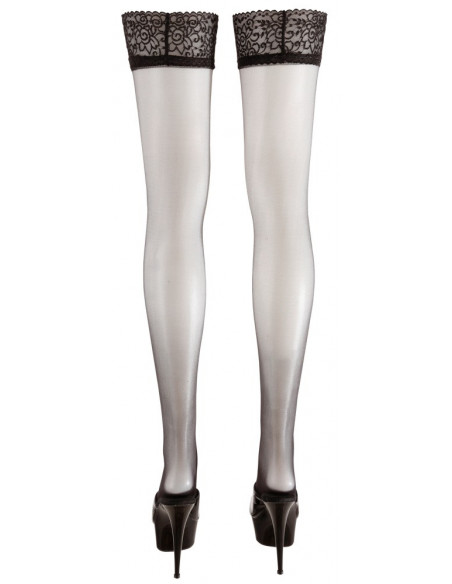Hold-up Stockings black 5 - Cottelli LEGWEAR - Nero (cod. 287)