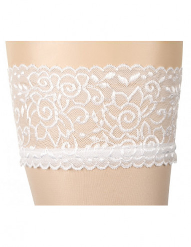 Hold-up Stockings white 2
