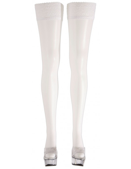 Hold-up Stockings white 3
