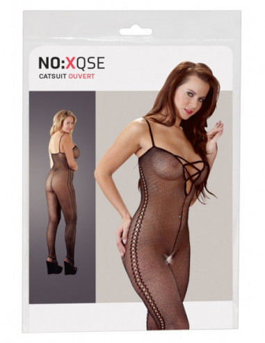 Net Catsuit black size S/M