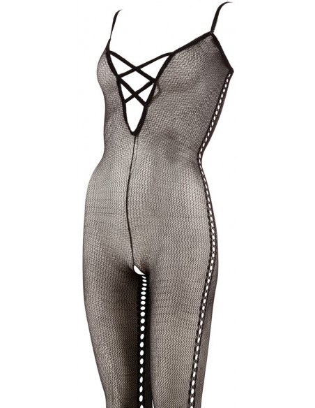 Net Catsuit black size L/XL