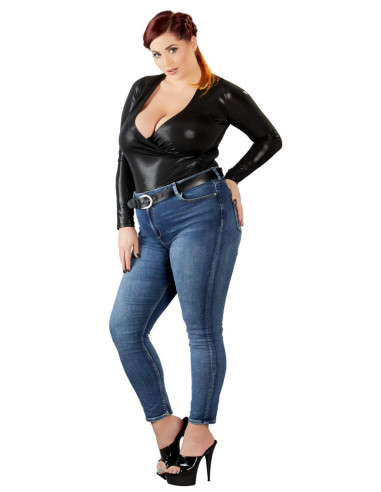 Body Long Sleeves L - Cottelli CURVES