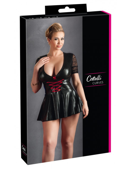 Dress black/red 3XL