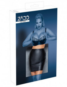 Leather Mini Skirt XL