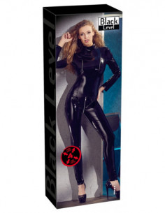 Vinyl Jumpsuit black S