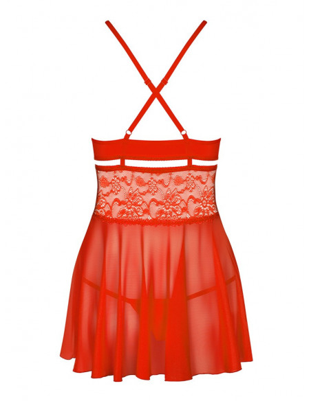 Obsessive Babydoll L/XL - Obsessive - rosso