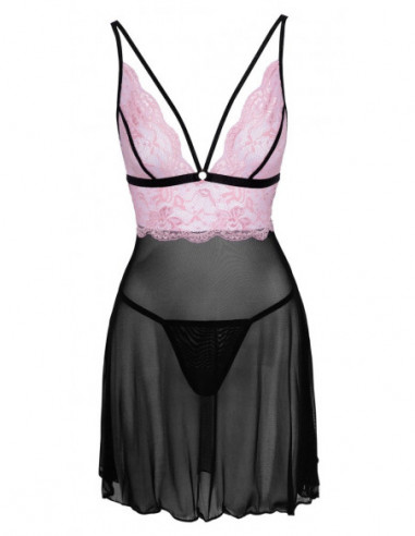 Babydoll black/pink L