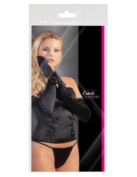 Gloves black S-L - Cottelli ACCESSOIRES - Nero (cod. 253)