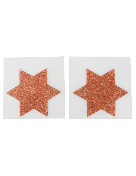 Nipple StickersStar Big copper
