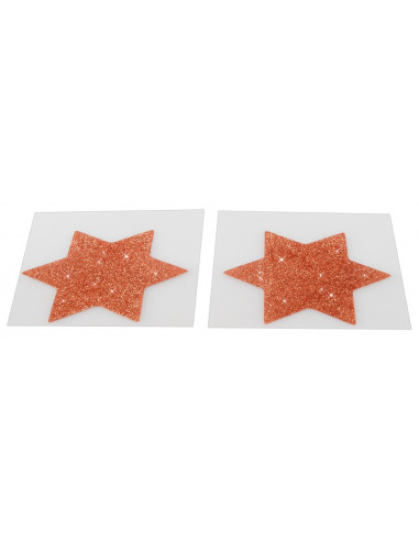 Nipple StickersStar Big copper
