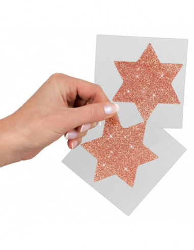 Nipple StickersStar Big copper