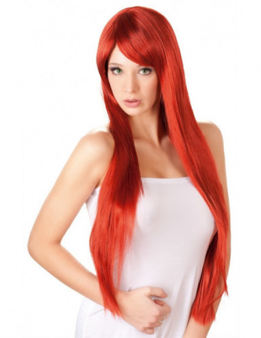 Long Straight Red Wig