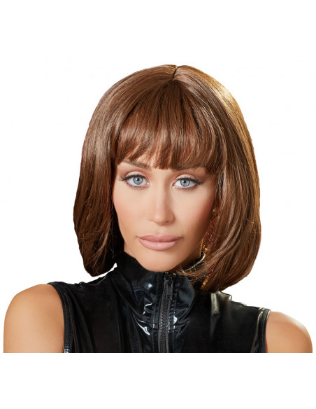 Wig bob, brown