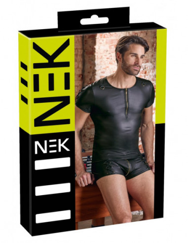 Men's Shirt L - NEK - Nero (cod. 611)