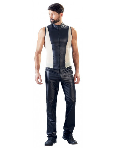 Men's shirt black/nude L