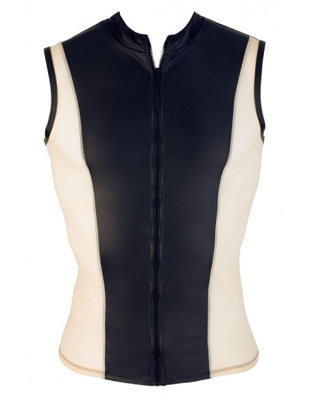 Men's shirt black/nude S