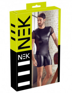 Men's Shirt S - NEK - Nero (cod. 624)