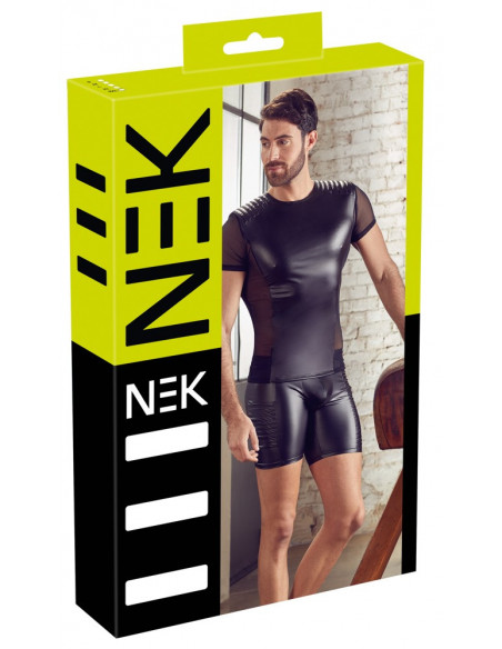 Men's Shirt S - NEK - Nero (cod. 624)
