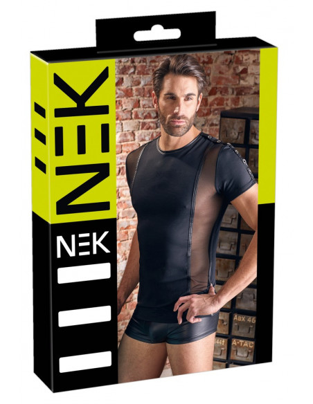 Men´s Shirt M - NEK - Nero (cod. 687)